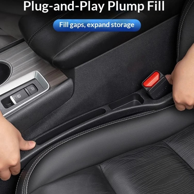 1 Pair of Car Seat Gap Plug Strips Seat Edge Protection Plug Strips and