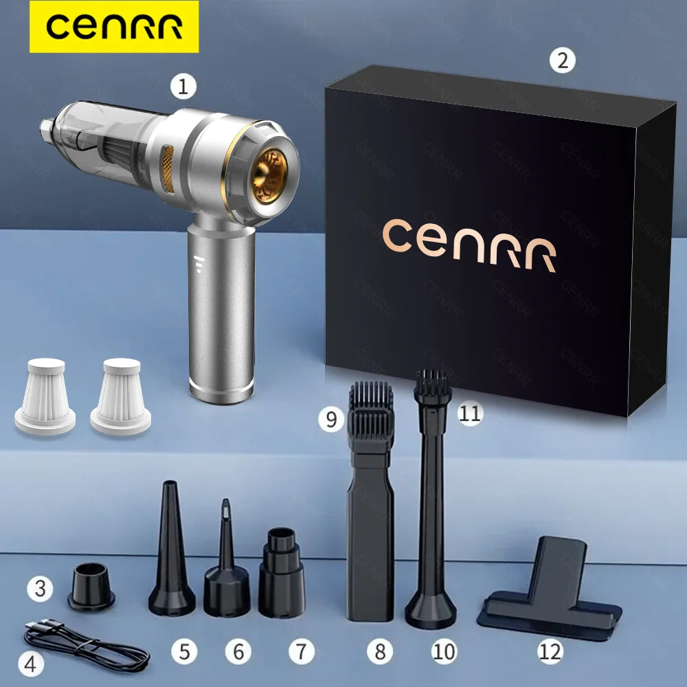 CENRR 998000PA Car Vacuum Cleaner Powerful Portable HandHeld Vacuum Cleaner
