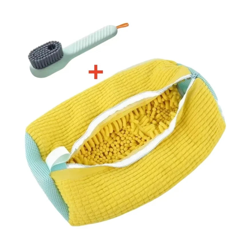 Laundry Bags Shoe Washing Machine Bag-with Zipper Laundry Bag with Rich