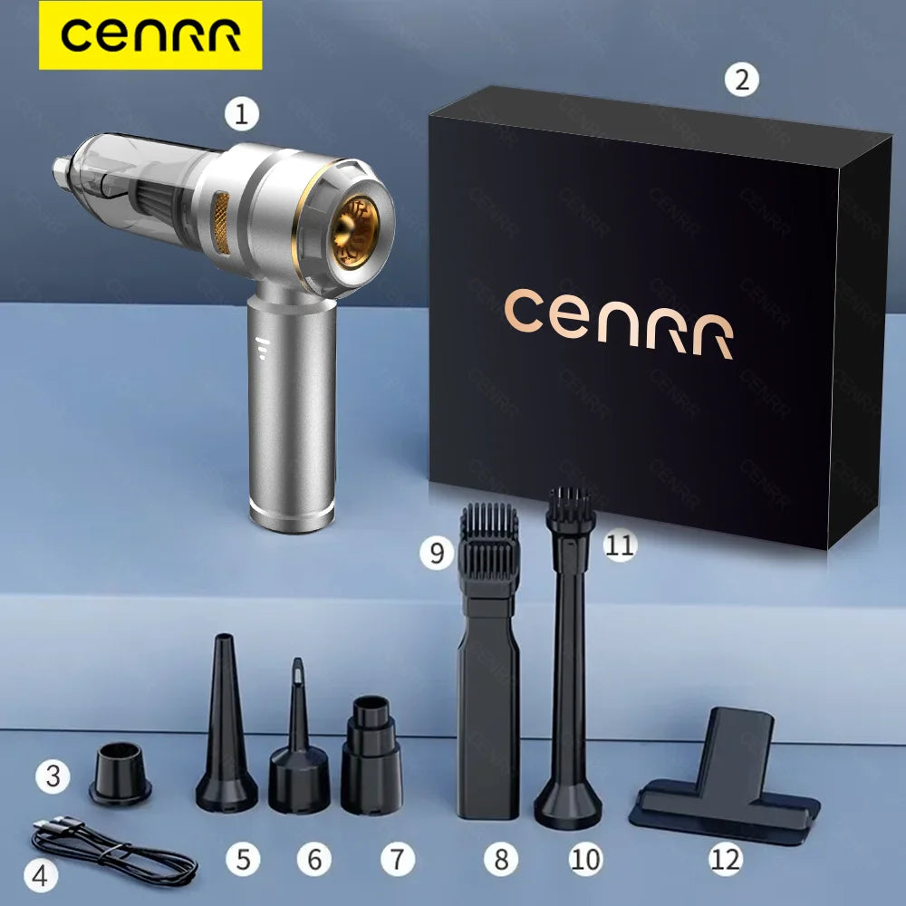 CENRR 998000PA Car Vacuum Cleaner Powerful Portable HandHeld Vacuum Cleaner