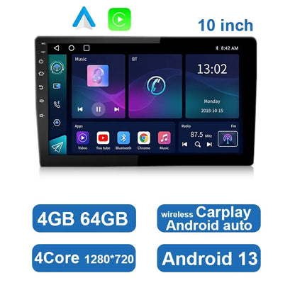 ESSGOO 7 9 10" Car Radio Android Auto Carplay Car Stereo Multimedia Player