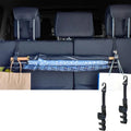 2pcs Car Trunk Storage Hook For Bag Umbrella Fishing Rod Holder Seat Back