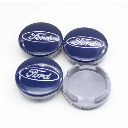 4Pcs 56mm 60mm 54mm Car Wheel Center Hub Cap Rim Cover Stickers For Ford