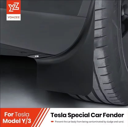 YZ For Tesla Model 3/Y/YL Highland Juniper 2021-2026 Front Rear Wheel Mud