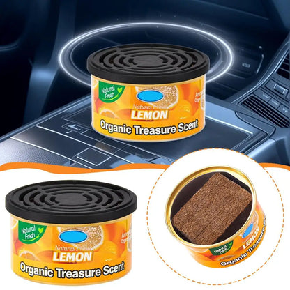 Car Flavoring Perfume Wood Blocks Lavender Bubble Gum Cherry Flavor Cans
