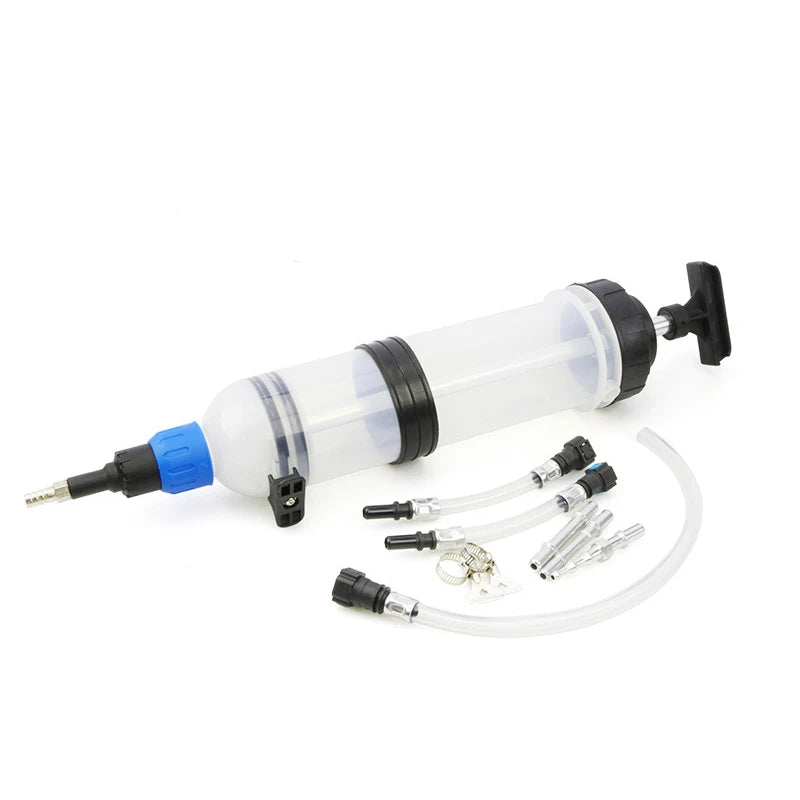 1.5L OilFluid Extractor Filling Oil Change Syringe Bottle Transfer