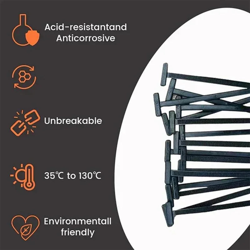 Cable Ties Buckle Auto Fastener Screw Replacement Clip Car Fenders Trunk