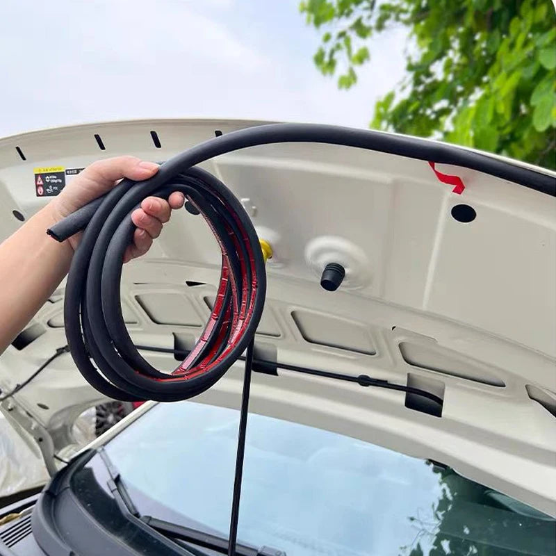 Rubber Car Trunk Weather Seal Strip Weatherstrip for Hood/Trunk Soundproof