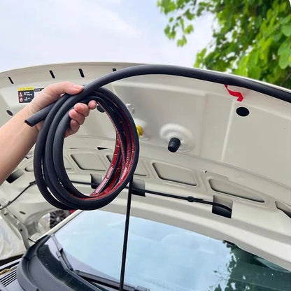 Rubber Car Trunk Weather Seal Strip Weatherstrip for Hood/Trunk Soundproof