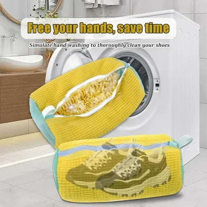 Laundry Bags Shoe Washing Machine Bag-with Zipper Laundry Bag with Rich