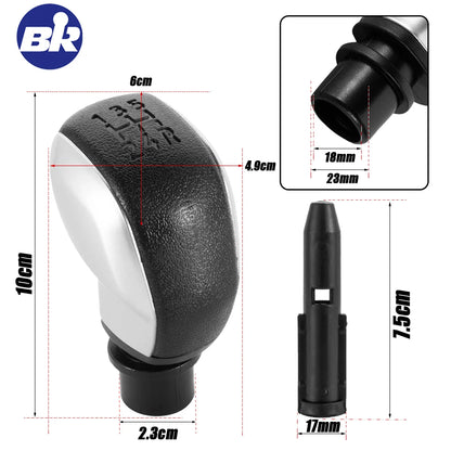 High-Quality 5 Speed Gear Shift Knob For Peugeot 306 307 301 206 207 408