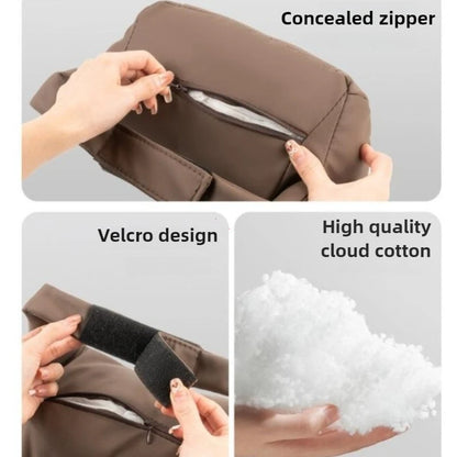 Luxury Nappa Leather Car Seat Headrest Car Interior Seat Protect Neck
