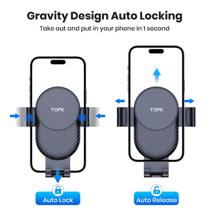TOPK Air Vent Car Phone Holder
