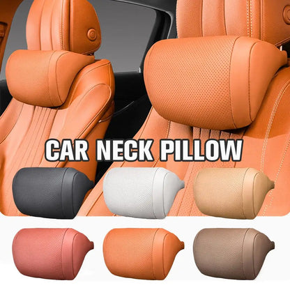 Car Seat Headrest Neck Pillow, 3D Ergonomic Travel Neck Rest, Soft Fluffy