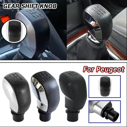 High-Quality 5 Speed Gear Shift Knob For Peugeot 306 307 301 206 207 408