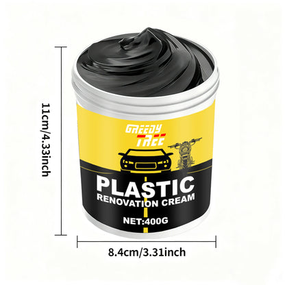 400g Heavy-Duty Car Plastic Renovator Wax - Fast-Acting Scratch Repair