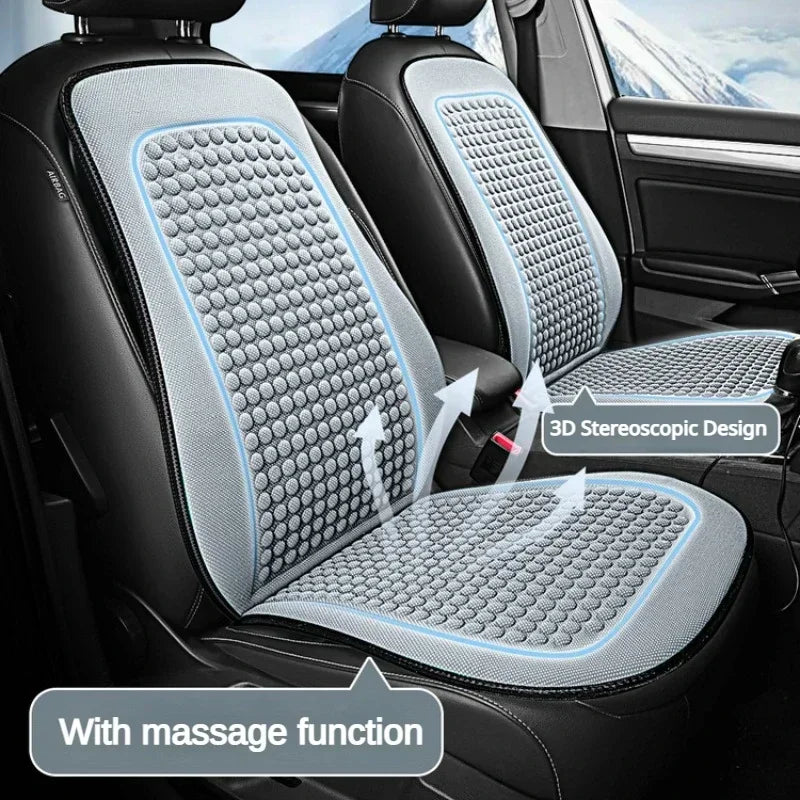 Car Cushion Summer Cool Cushion Ice Silk Seat Cover Cars Cushion Seasonal