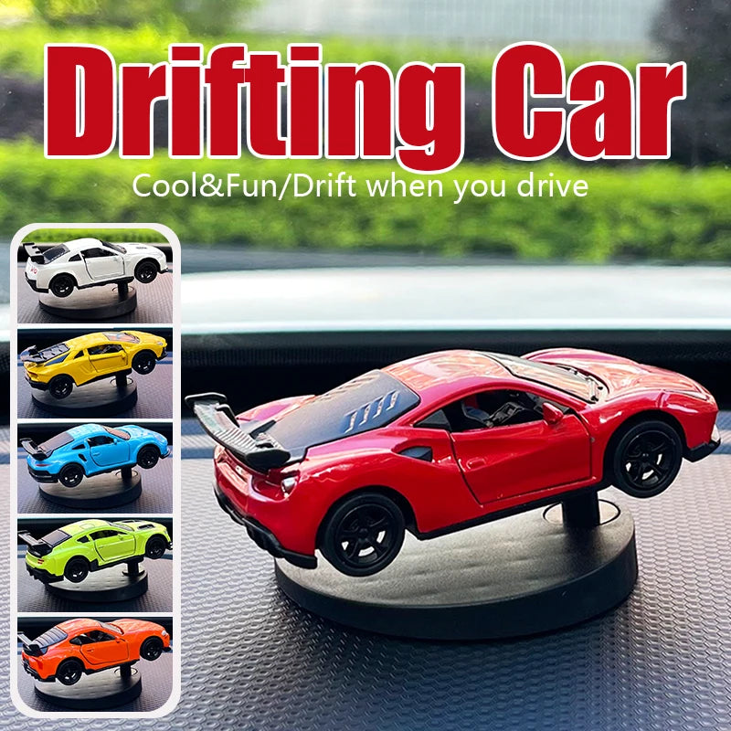 Drifting Car Model dashboard Swing Moving cool sports racing ornaments dash