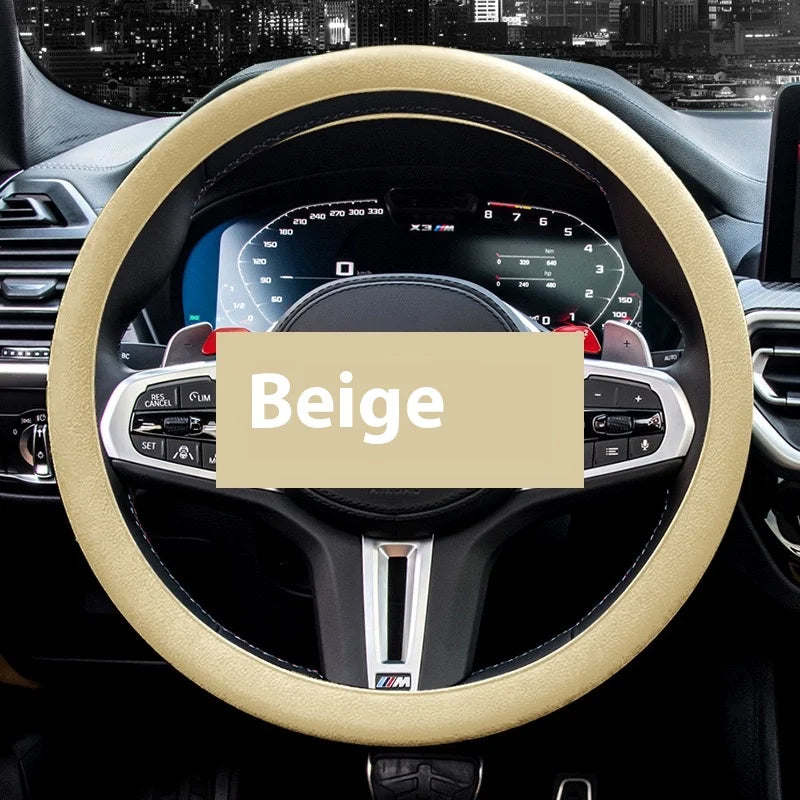 Car Steering Wheel Cover Anti-slip Protective Cover Soft And Odorless