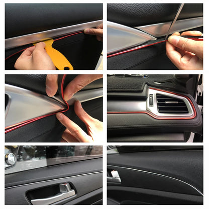 Car Insert Trim Interior Decor For Audi A4 B6 Hyundai I30 Hud Ford Fiesta