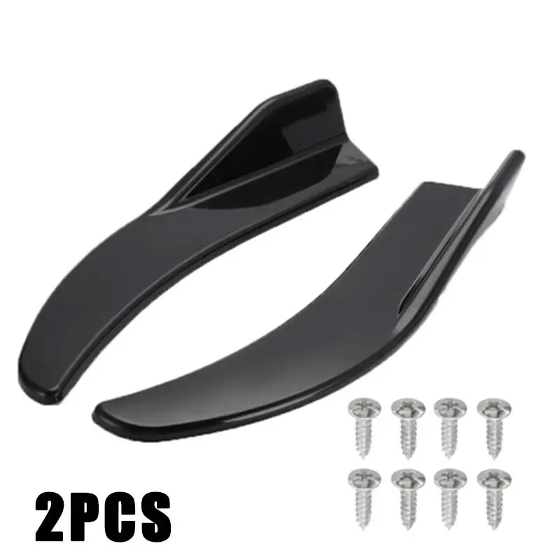 1 Pair Car Bumper Spoiler Front Rear Lip Anti-collision Car Side Skirt For