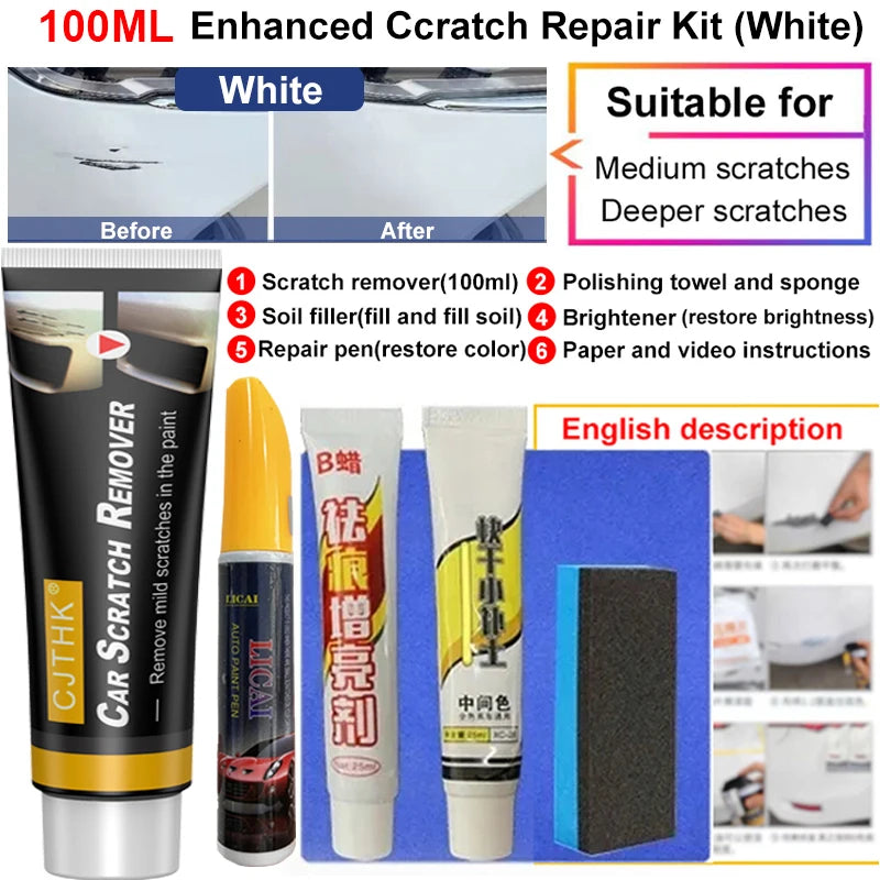 Car Scratch Remover Paint Care Tools Auto Swirl Remover Scratches Repair