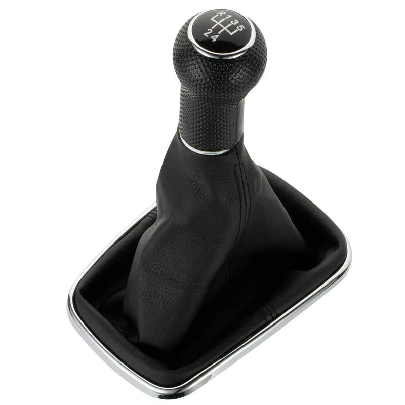 Car 5/6 Speed 12mm Gear Shift Knob Lever Shifter Gaiter Boot For Volkswagen