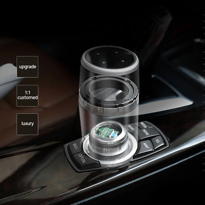 Car Multimedia Buttons Cover Stickers Knob Cover For BMW 1 3 5 Series X3 X5