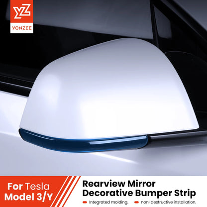YZ For Tesla Model 3 Y Juniper Highland 2020-2025 2026 Rearview Mirror