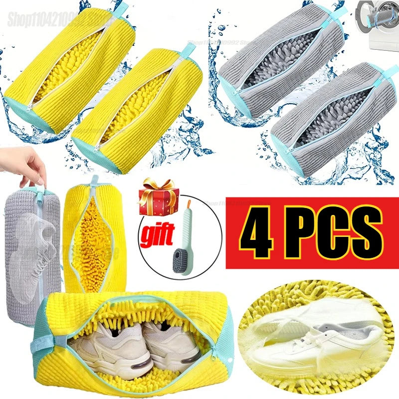 Laundry Bags Shoe Washing Machine Bag-with Zipper Laundry Bag with Rich
