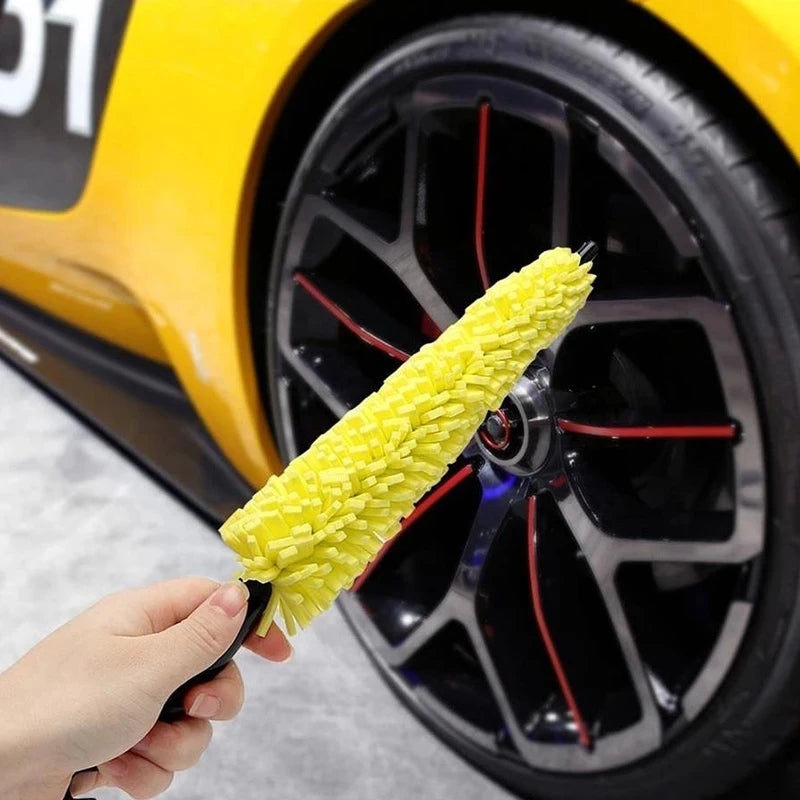 Car Tire & Wheel Rim Cleaning Brush Tool