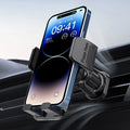 Car Phone Holder Vent - Air Cell Mount Acrylic Hands Free Automobile Cradle