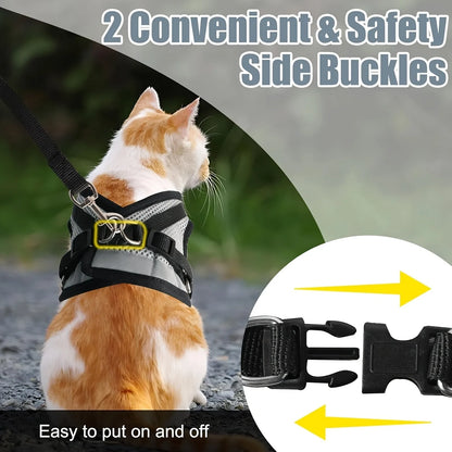 Pets Collar Harness Cats Pet Products Kitten Accessories