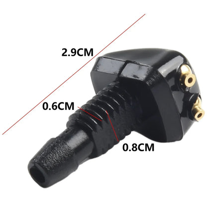 Sale 2Pcs Car Windshield Wiper Washer Spray Nozzle Fits Most Car Models Car