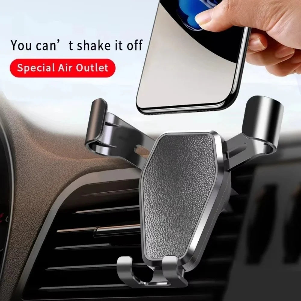 Gravity Car Phone Holder Air Vent Clip Mount Auto Phone Stand GPS Phone