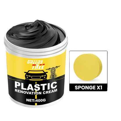 400g Heavy-Duty Car Plastic Renovator Wax - Fast-Acting Scratch Repair