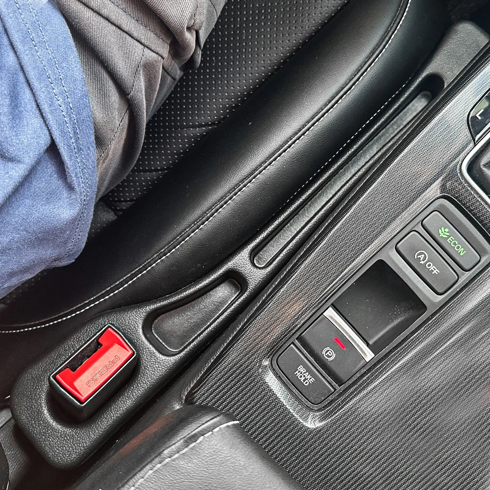 1 Pair Car Seat Gap Plug Strip Side Seam Car Gap Filler Leak Proof Seat Gap