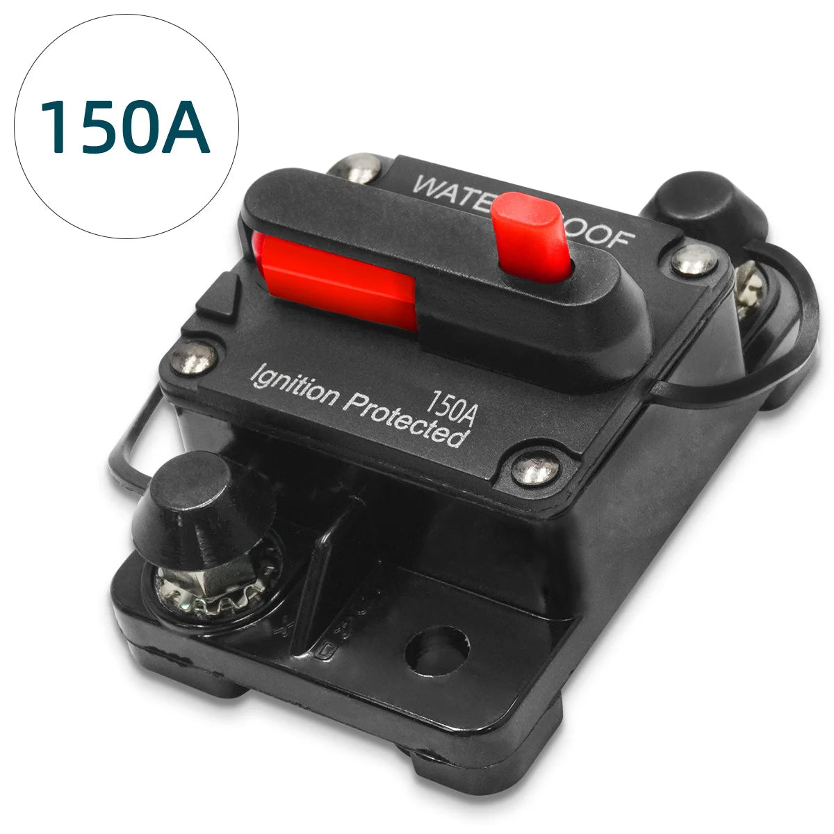 12v-48v Circuit Breaker 30a To 300a Power Protection Fuse Manual Reset