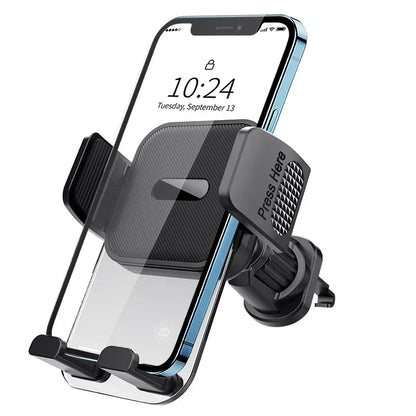 Car Phone Holder Vent - Air Cell Mount Acrylic Hands Free Automobile Cradle