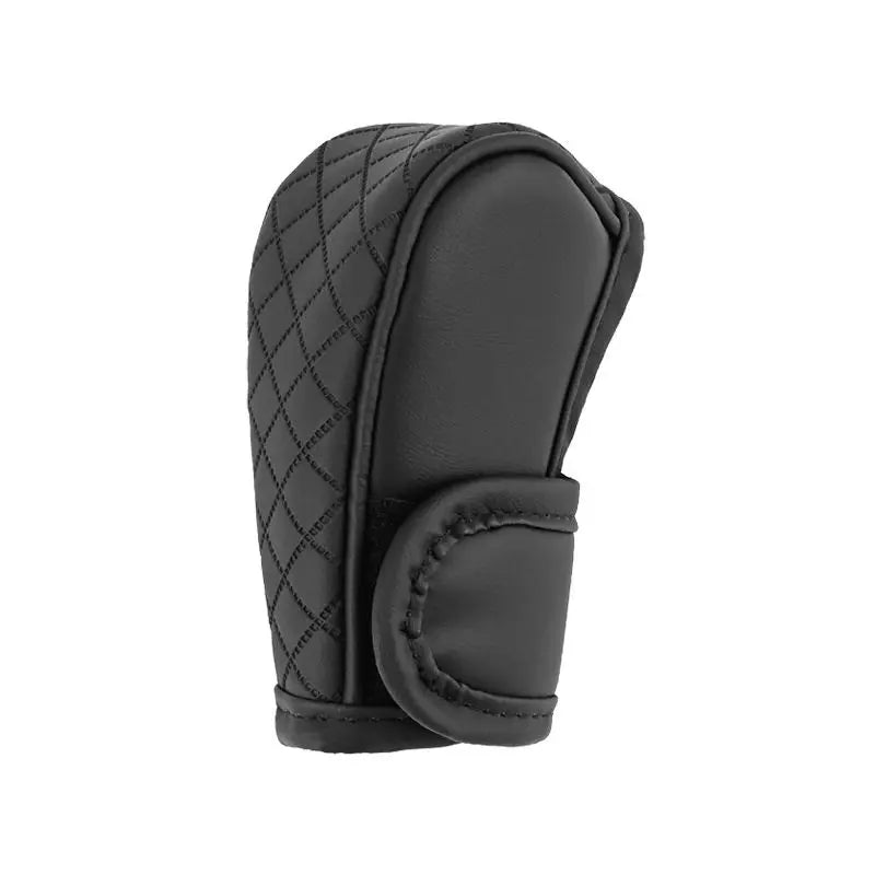 1pc Car Gear Shift Knob Cover PU Leather Non-Slip Auto Parts Protective