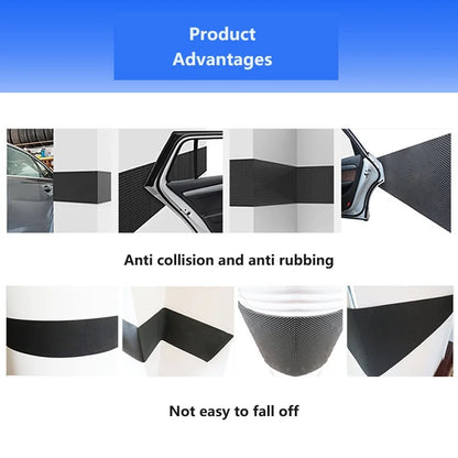 Garage anti-collision wall sticker, door anti-collision strip, PE embossed