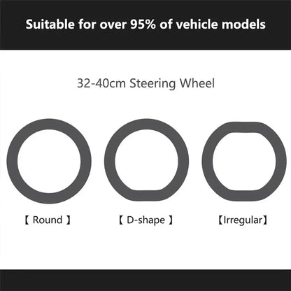 Car Steering Wheel Cover Anti-slip Protective Cover Soft And Odorless