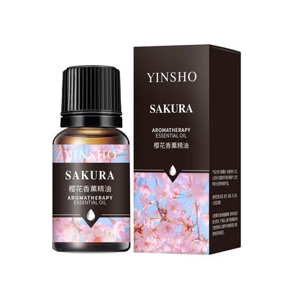 17 Flavors 10ml Essential Oils For Aroma Diffuser AirHumidifier Home