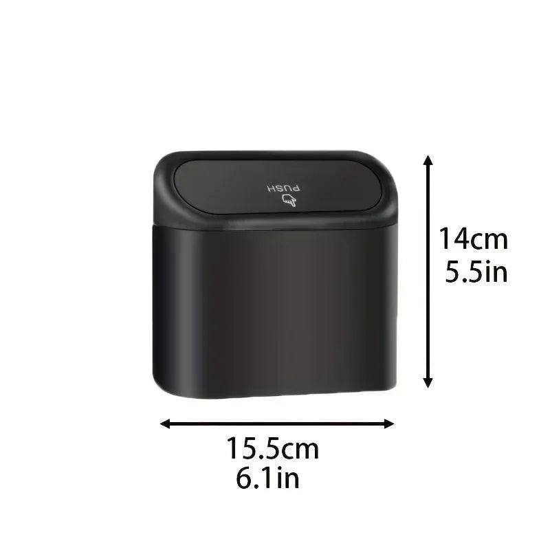 Car Trash Can (with Lid) Contains 60 (300) Garbage Bags, Small Car Trash