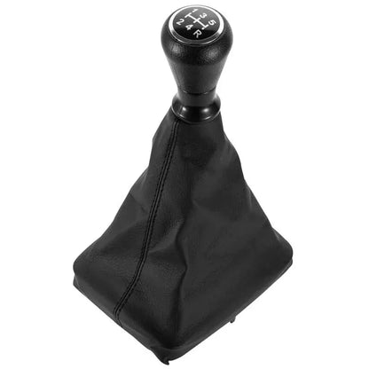 5 Speed Gear Shift Knob Shifter Lever Handball Stick Gaiter Boot Cover For