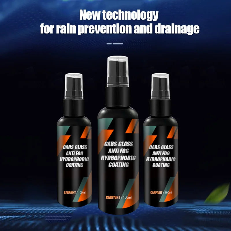 Auto Water Repellent Spray Anti Rain Coating For Car Glass Hydrophobic