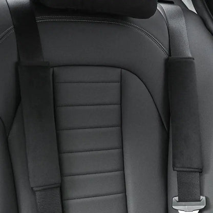 2Pcs/set Car Seat Belt Safety Belt Shoulder Cover Soft Breathable Plush