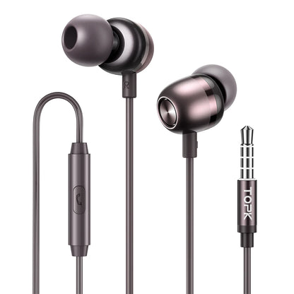 TOPK 3.5mm Wired In-Ear Earphones