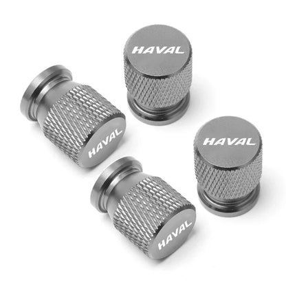 4PCS For HAVAL H2 H6 H7 H8 H9 H2S M6 C50 Auto Car Wheel Tire Valve Caps