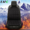 EAFC 12V Car Heating Cushion Heated Seat Pad Heater Winter Warmer Seat